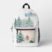 Backpack Bedrukte Rugzak (Voorkant)