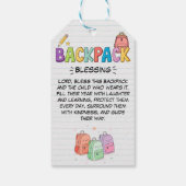 Backpack Blessing Double-Sided Tag Cadeaulabel (Achterkant)