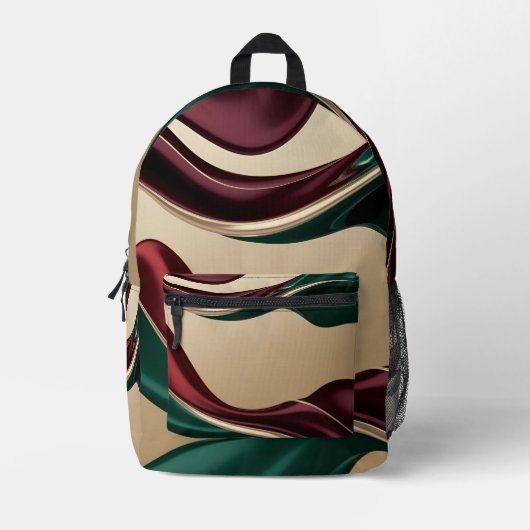 Backpack in stylish abstract graphic bedrukte rugzak (Voorkant)