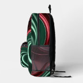 Backpack in stylish abstract graphic bedrukte rugzak (Rechts)