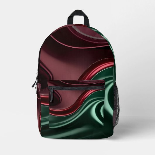 Backpack in stylish abstract graphic bedrukte rugzak (Voorkant)