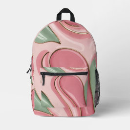 Backpack in stylish graphic bedrukte rugzak