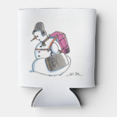 Backpack Snowman can cooler (Voorkant)