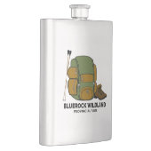 Backpack van het provinciepark Bluerock Wildland Flacon (Rechts)