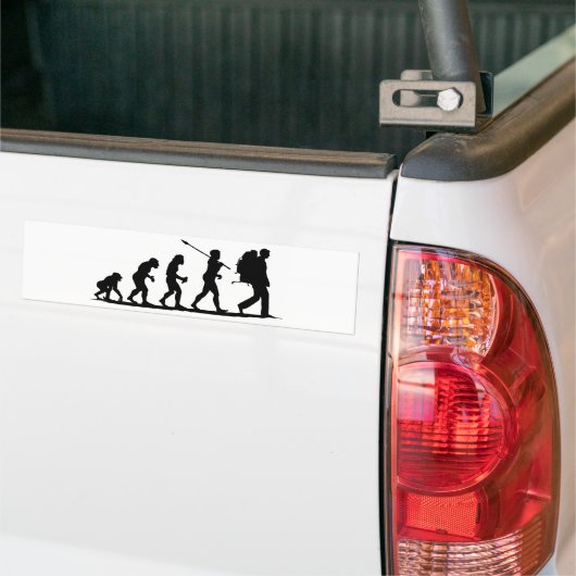 Backpacker Bumpersticker (Op Truck)