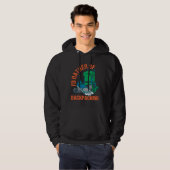 Backpacker Digital Nomade Work And Travel World Tr Hoodie (Voorkant volledig)