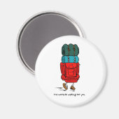Backpacker Magneet (Voorkant / Achterkant)