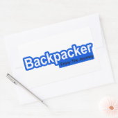 Backpacker Sticker (Envelop)