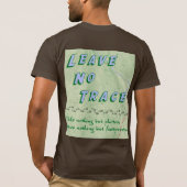 backpacker t-shirt (Achterkant)