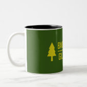 Backpackgletsjer Tweekleurige Koffiemok (Links)