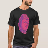 Backprint Buddha head holiness and chakra T-shirt (Voorkant)