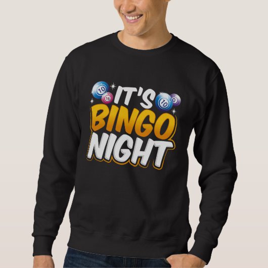 Backprint It's Bingo Night Trui (Voorkant)