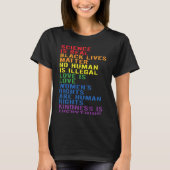 Backprint Kindness is everything LGBTQ+ Pride 1 T-shirt (Voorkant)