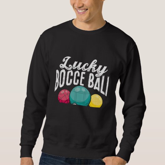 Backprint Lucky Bocce Ball Trui (Voorkant)