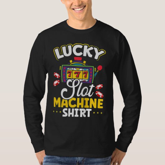 Backprint Lucky Slot Machine Tank Top (Voorkant)