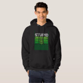 Backprint Stupid Tree Ultimate Frisbee Hoodie (Voorkant volledig)