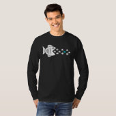 Backprint Swimming Against The Power T-shirt (Voorkant volledig)