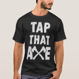 Backprint Tap die bijl T-shirt