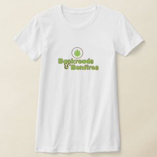 Backroads & Bonfires T-shirt féminin pour jersey f