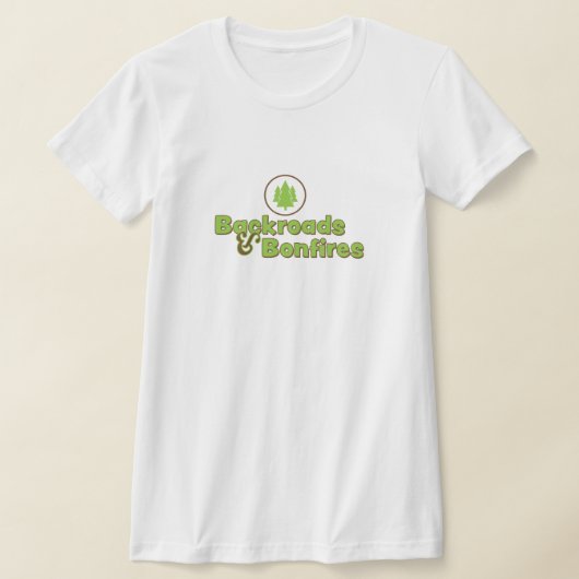 Backroads & Bonfires T-shirt féminin pour jersey f (Poser)
