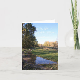 Backroads Reflection Note-kaarten Kaart