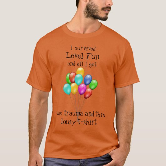 Backrooms Level Fun T-shirt (Voorkant)