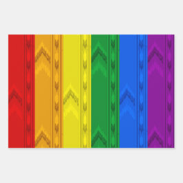 Backrooms Pride Regenboog Inpakpapier Vel