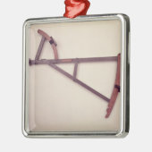 Backstaff, 18e eeuw metalen ornament (Links)