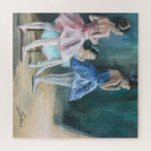 Backstage Ballerina Dancer Jigsaw Puzzle (Horizontal)