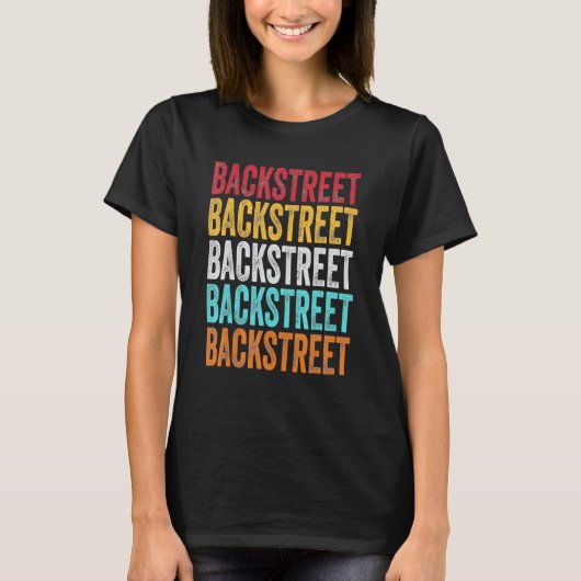 Backstree Retro T-shirt (Voorkant)