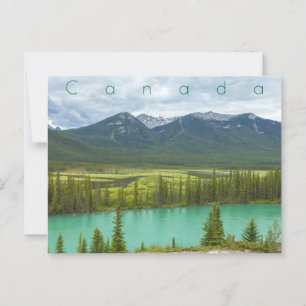 Backswamp bij Banff Briefkaart