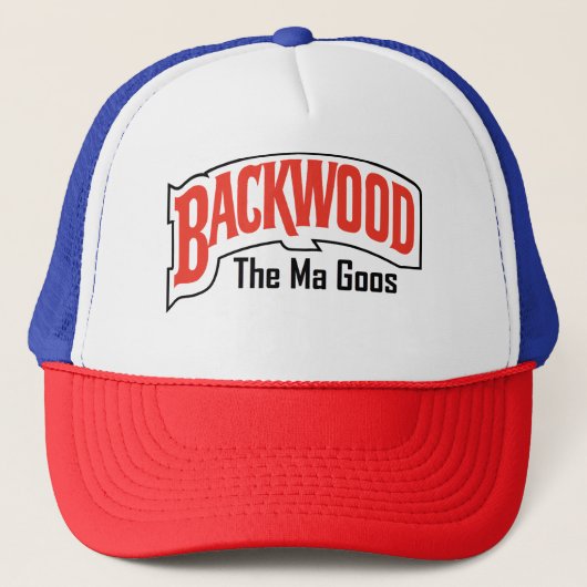 Backwood Ma Goo Trucker Hat Trucker Pet (Voorkant)
