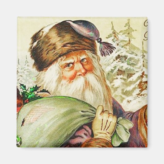Backwood Santa  Magnet Magneet (Voorkant)