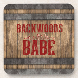 Backwoods Babe Whiskey Keg Bier Onderzetter