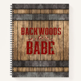 Backwoods Babe Whiskey Keg Bullet Journal Notitieboek