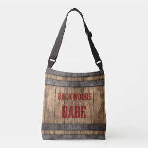 Backwoods Babe Whiskey Keg Crossbody Tas