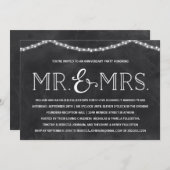 Backyard Bash | Rustieke jubileumfeest Kaart (Voorkant / Achterkant)