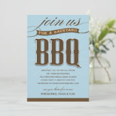 BACKYARD BBQ  | PARTIJONDERZOEK KAART (Staand voorkant)