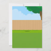 Backyard BBQ Uitnodiging (Achterkant)