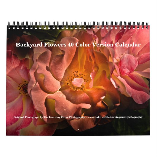Backyard Flowers 40 Color Version Kalender (Hoes)