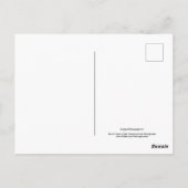 Backyard Flowers No 45 Color Version Briefkaart (Achterkant)