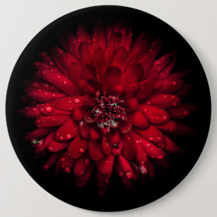 Backyard Flowers No 45 Color Version Ronde Button 6,0 Cm