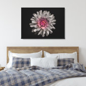 Backyard Flowers No. 91 Color Version Canvas Afdruk (Insitu (Slaapkamer))