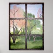 Backyard Glimpse Poster (Voorkant)