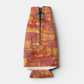 Bacon achtergrond patroon flesjeskoeler (Achterkant)