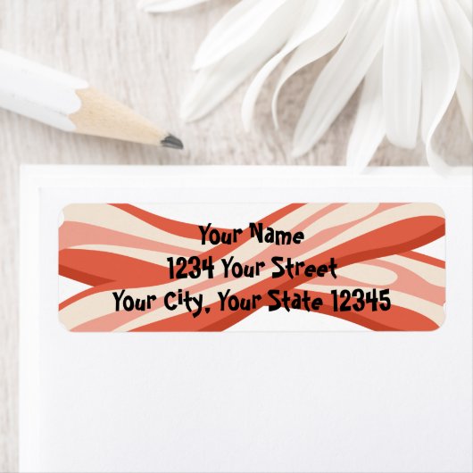 Bacon Adresetiketten Etiket (Insitu)