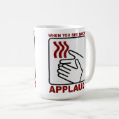 Bacon Applaud Mug (Devant droit)