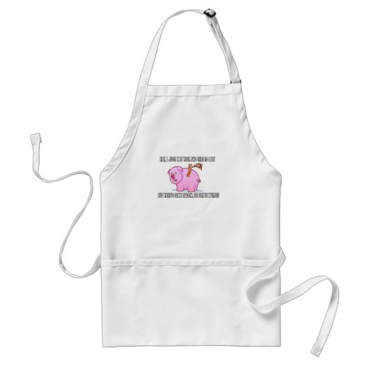 Bacon Apron Standaard Schort (Voorkant)