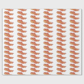 Bacon Bacon Bacon Bacon Cadeaupapier (Vlak)