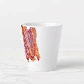 Bacon Bacon Bacon Bacon Latte Mok (Voorkant)